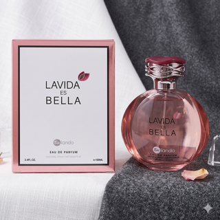 ادو پرفیوم زنانه بایلندو مدل لاویدا اس بلا lavida es bella حجم 100 میلی لیتر