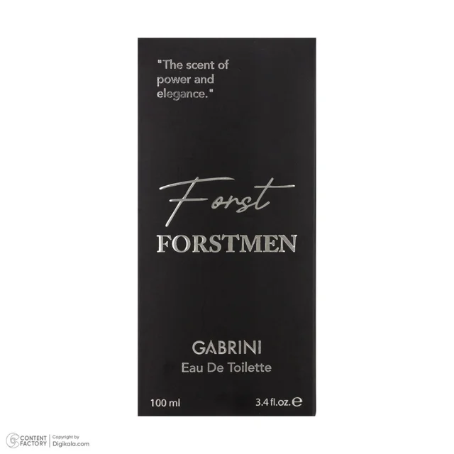 ادو تویلت مردانه گابرینی مدل Frostmen با رایحه معتدل حجم 100 میلی لیتر 101555203