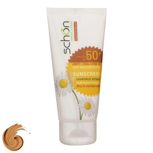 کرم ضد آفتاب رنگی شون، 50 SPF، مدل Herbal Origin، مناسب پوست خشک تا نرمال تنالیته رنگ متوس 101688478